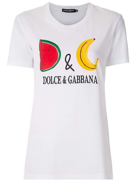 dolce gabbana dames shirt|farfetch dolce and gabbana t shirts.